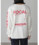 袖ロゴプリントロングＴシャツ