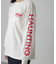 袖ロゴプリントロングＴシャツ