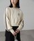 ワンポイントロゴラインスウェット