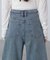 デニムエッグパンツ