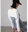 フロントジップデニムキャミビスチェ