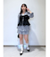[低身長サイズ／Sシリーズ]気流染めベルト付ショートパンツ