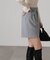 [低身長サイズ／Sシリーズ]気流染めベルト付ショートパンツ