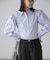 ウエストシェイプミドル丈シャツ
