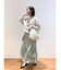 ワッシャーランダムティアードスカート