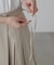 サイドリボンラップスカートパンツ