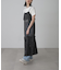 ［ブルーカラーWEB限定］ラメプリーツシアーキャミソールワンピース