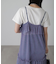 ［ブルーカラーWEB限定］ラメプリーツシアーキャミソールワンピース