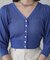 シアーリブVネックニットカーディガン
