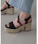 くるみバックルサンダル