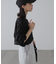 ［グレーカラーWEB限定］袖ドロストギャザーボレロ