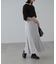 ［グレーカラーWEB限定］袖ドロストギャザーボレロ