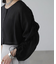［グレーカラーWEB限定］袖ドロストギャザーボレロ