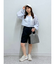 ［グレーカラーWEB限定］袖ドロストギャザーボレロ