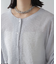 ［グレーカラーWEB限定］袖ドロストギャザーボレロ