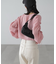 ［グレーカラーWEB限定］袖ドロストギャザーボレロ