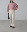 ［グレーカラーWEB限定］袖ドロストギャザーボレロ