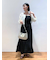 ぽこぽこチェックマーメイドキャミワンピース