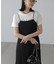 ぽこぽこチェックマーメイドキャミワンピース