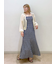 ぽこぽこチェックマーメイドキャミワンピース