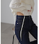 裾ドロストカッティングショート丈シャツ