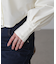 裾ドロストカッティングショート丈シャツ
