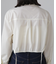 裾ドロストカッティングショート丈シャツ