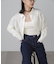 裾ドロストカッティングショート丈シャツ