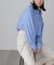 裾ドロストカッティングショート丈シャツ