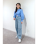 裾ドロストカッティングショート丈シャツ