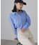 裾ドロストカッティングショート丈シャツ