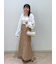 ショート丈ボレロブラウス