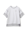 チュール×ロゴTシャツ