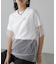 チュール×ロゴTシャツ