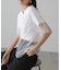 チュール×ロゴTシャツ
