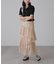 シャイニーランダムティアードスカート