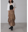 シャイニーランダムティアードスカート
