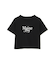 ショート丈ロゴTシャツ