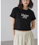 ショート丈ロゴTシャツ