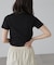 ショート丈ロゴTシャツ