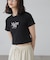 ショート丈ロゴTシャツ