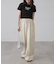 ショート丈ロゴTシャツ