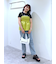 ショート丈ロゴTシャツ