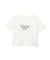 ショート丈ロゴTシャツ