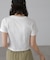 ショート丈ロゴTシャツ