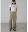 ショート丈ロゴTシャツ