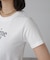 ショート丈ロゴTシャツ