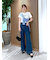 ショート丈ロゴTシャツ