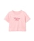 ショート丈ロゴTシャツ