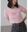 ショート丈ロゴTシャツ